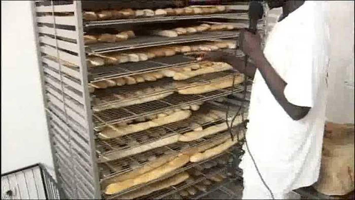 Une boulangerie au Sénégal. 
