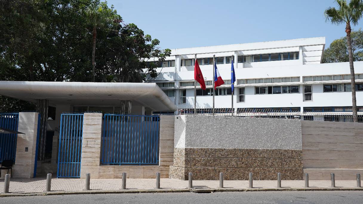 Le lycée Lyautey, à Casablanca.
