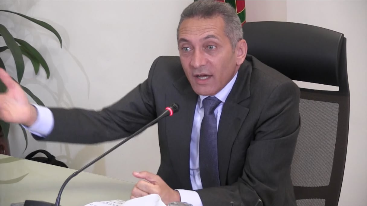Moulay Hafid Elalamy, ce 24 décembre 2014 à Rabat, lors de la réunion de la Commission Interministérielle des investissements.
