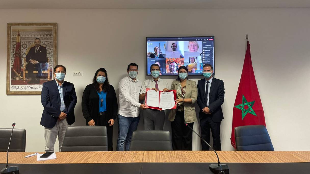 Signature, le 9 septembre 2021, d'un accord de partenariat entre la FSTS relevant de l’Université Mohammed VI des sciences de la santé et l’Institut supérieur de rééducation psychomotrice.
