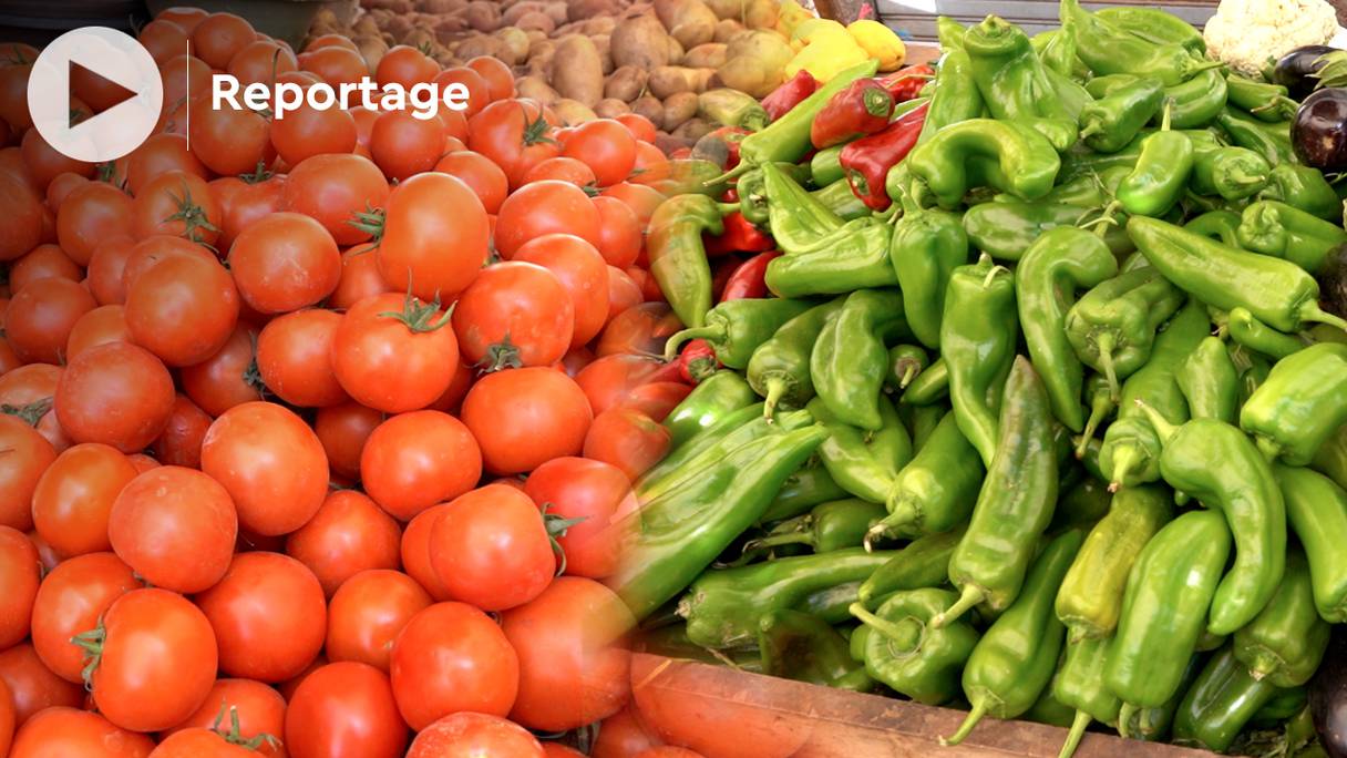A Derb Ghallef, à Casablanca, le prix des tomates oscille entre 8 et 10 dirhams le kilo, alors que les poivrons se vendent entre 12 et 15 dirhams le kilo en cette deuxième semaine de ramadan. 
