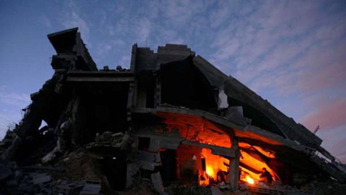 La résidence de Majdi Shakoura, Consul de France à Gaza, ravagée par des raids israéliens
