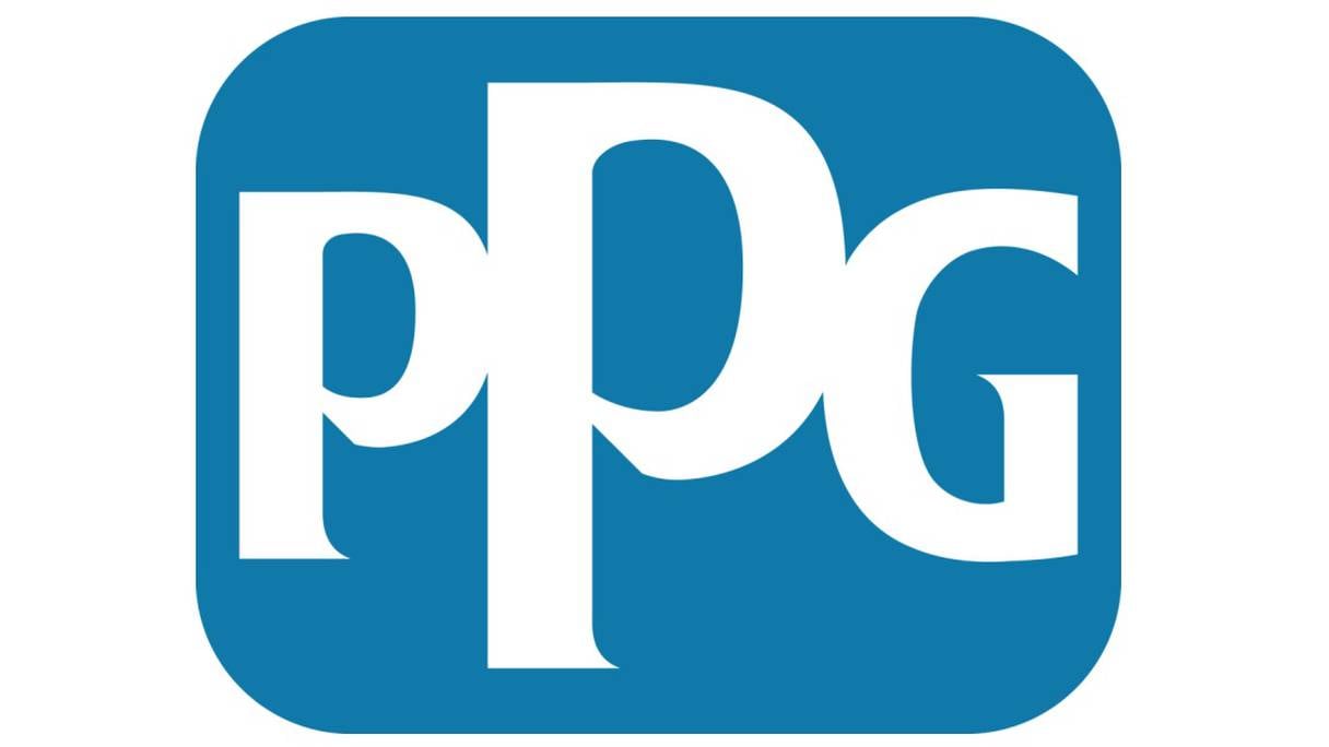 Logo du géant américain PPG, fondé en 1883.

