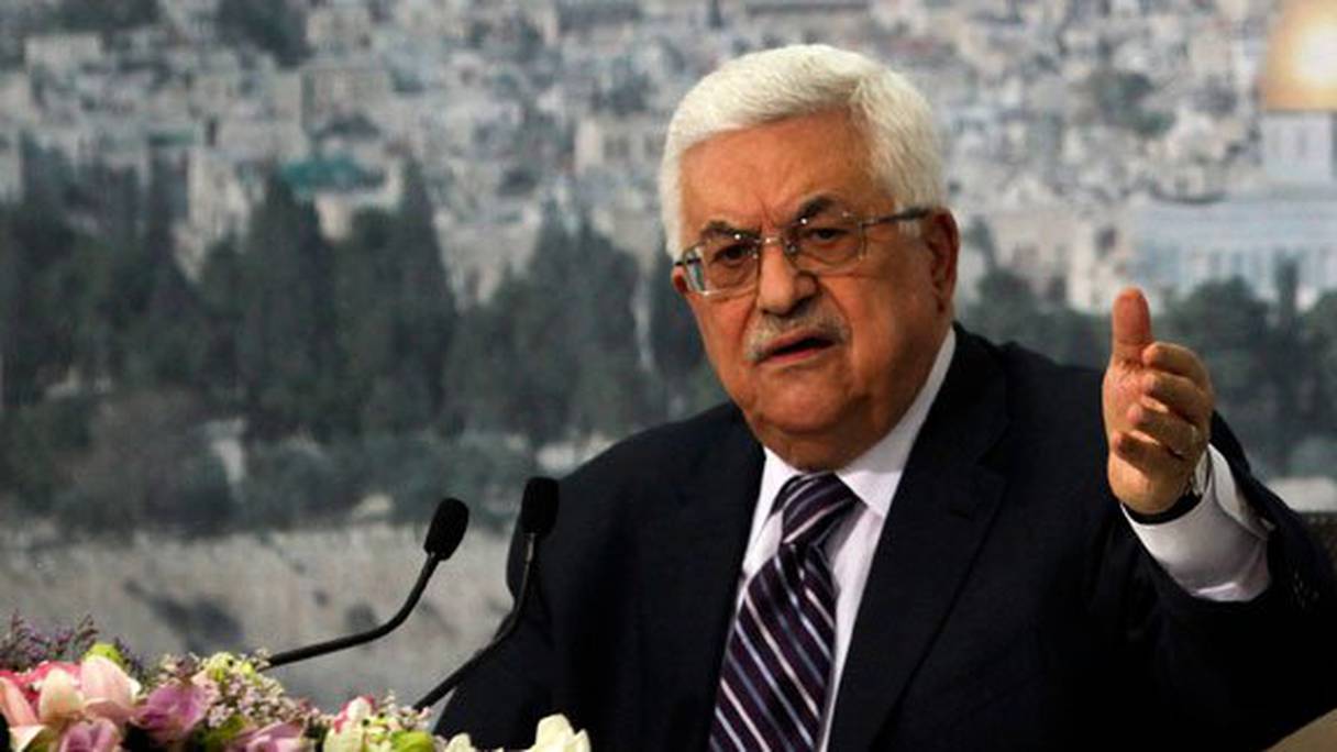 Mahmoud Abbas, président palestinien.
