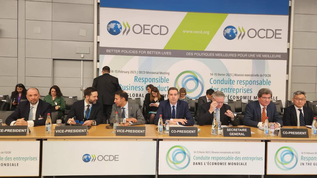 Mohcine Jazouli a été invité par l’Organisation de coopération et de développement économiques (OCDE), ce mardi 14 février 2023 à Paris.