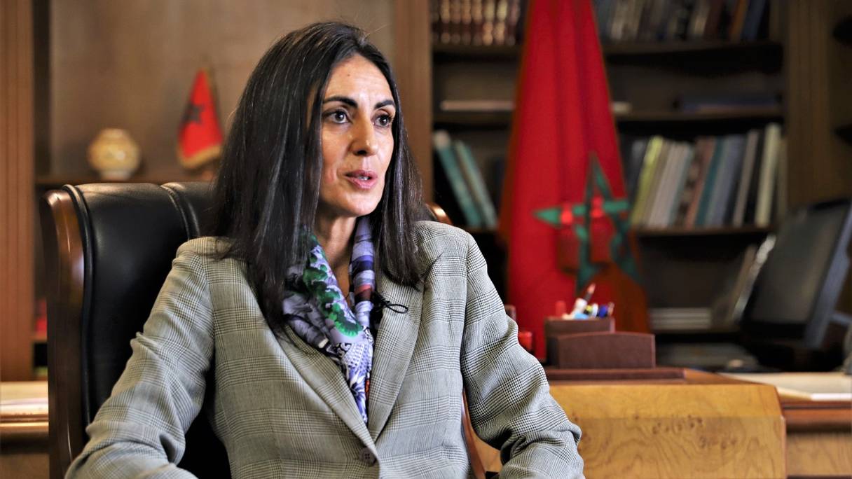 Nadia Fettah Alaoui, ministre de l’Economie et des Finances.
