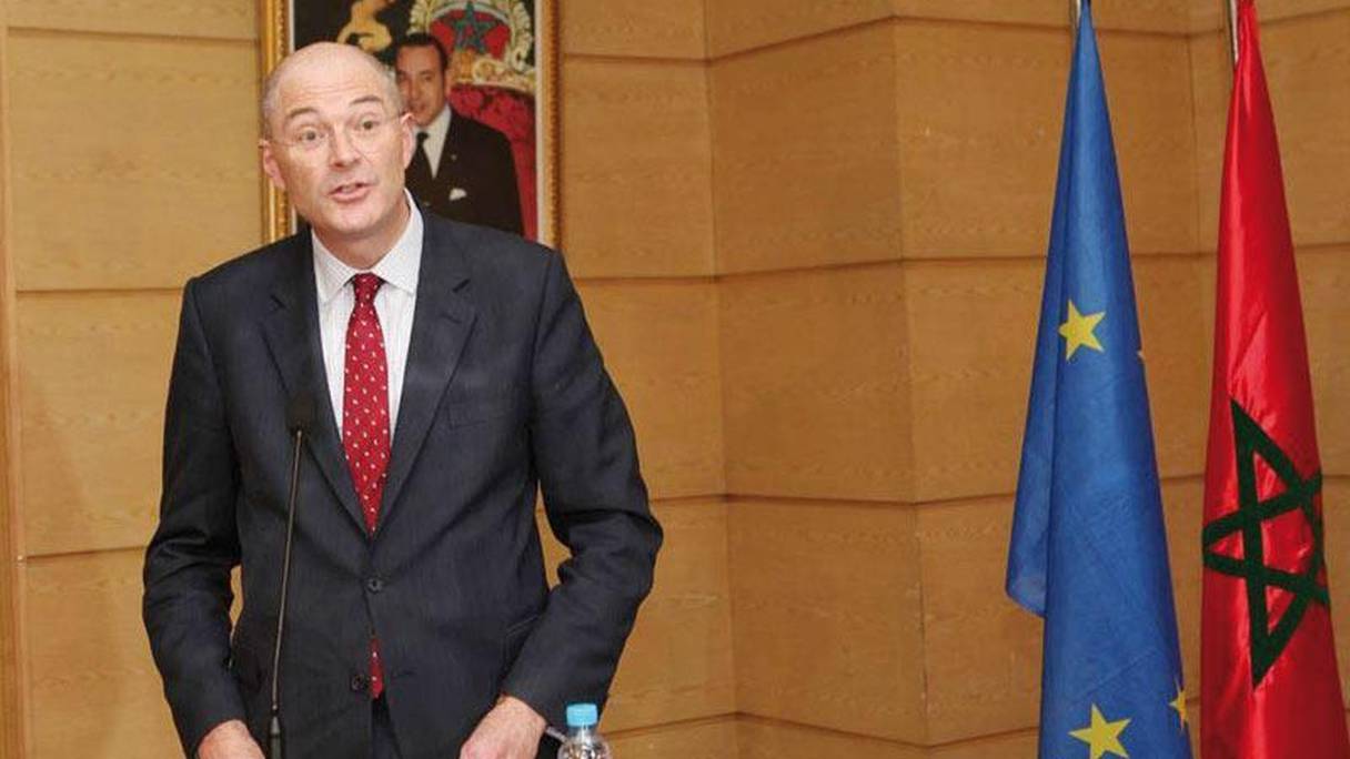 Le britannique Rupert Joy, Chef provisoire de la Délégation de l’Union Européenne au Maroc.
