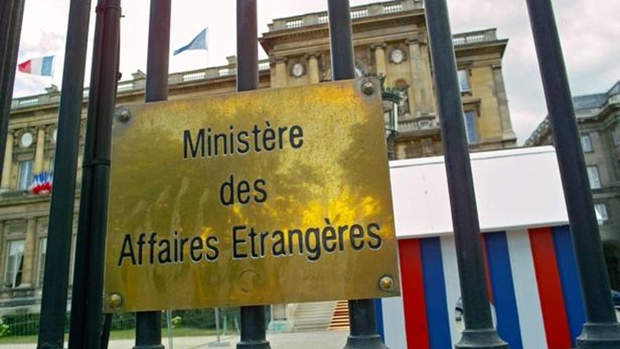 Le ministère français des Affaires étrangères et européennes situé quai d'Orsay à Paris.
