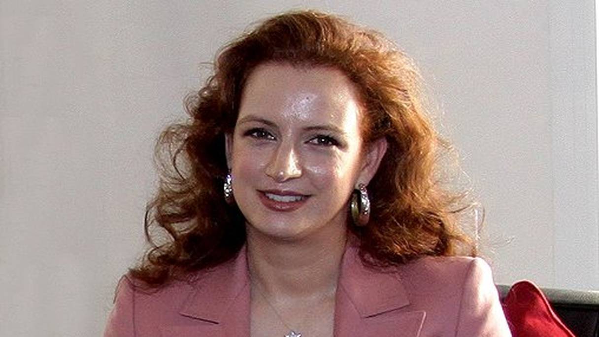 La princesse Lalla Salma, présidente de la Fondation Lalla Salma prévention et traitement des cancers
