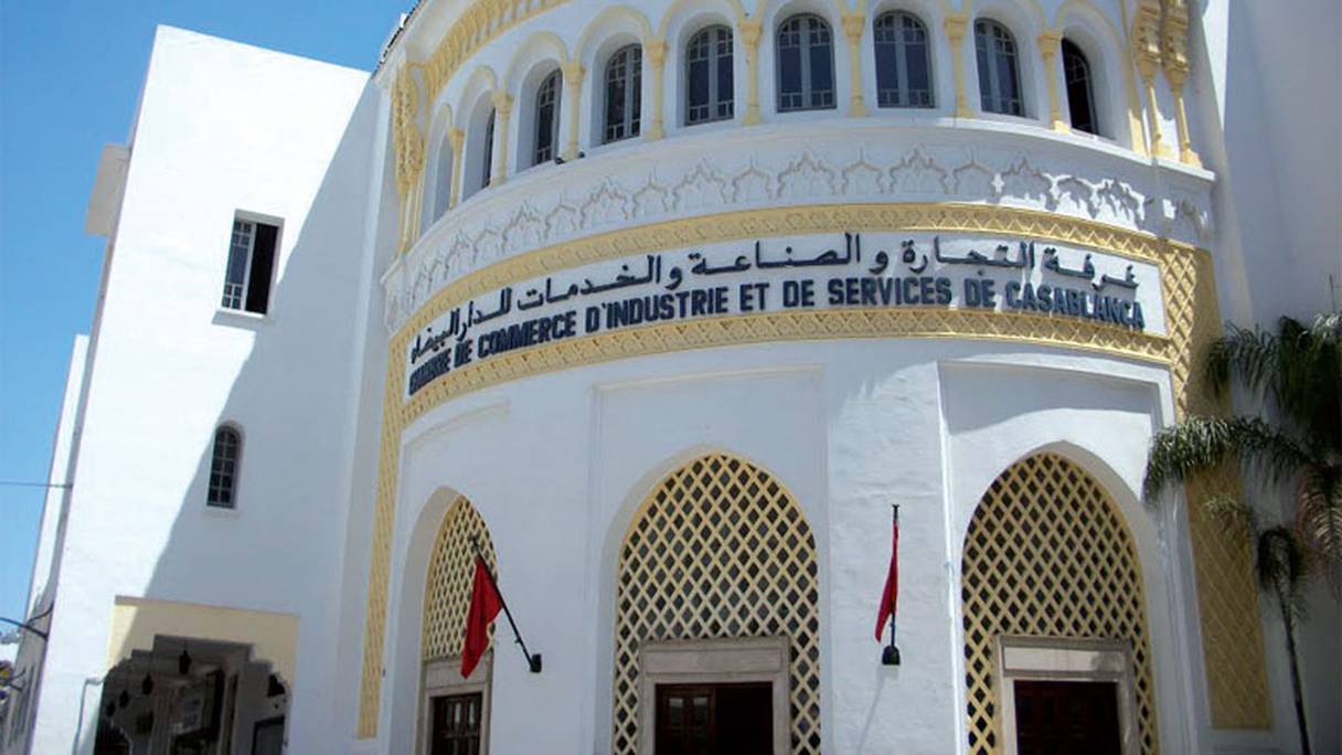 Siège de la Chambre de commerce, d'industrie et de services de Casablanca-Settat.
