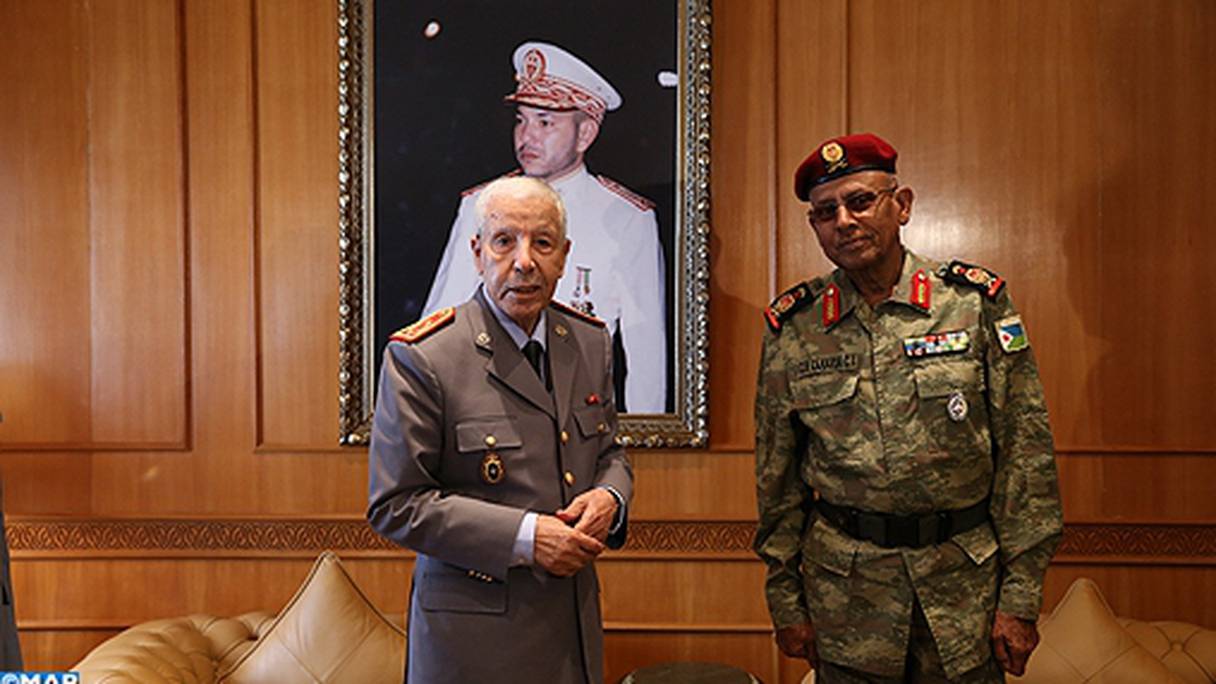 Le Chef d’Etat-major des forces armées Djiboutiennes est au Maroc jusqu'au 11 janvier

