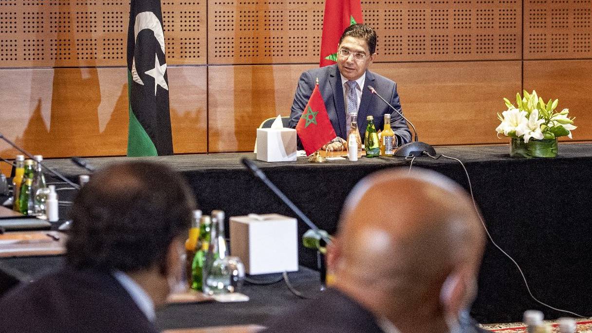 Les séances du dialogue libyen réunissent les délégations du Haut Conseil d'État et le Parlement de Tobrouk.
