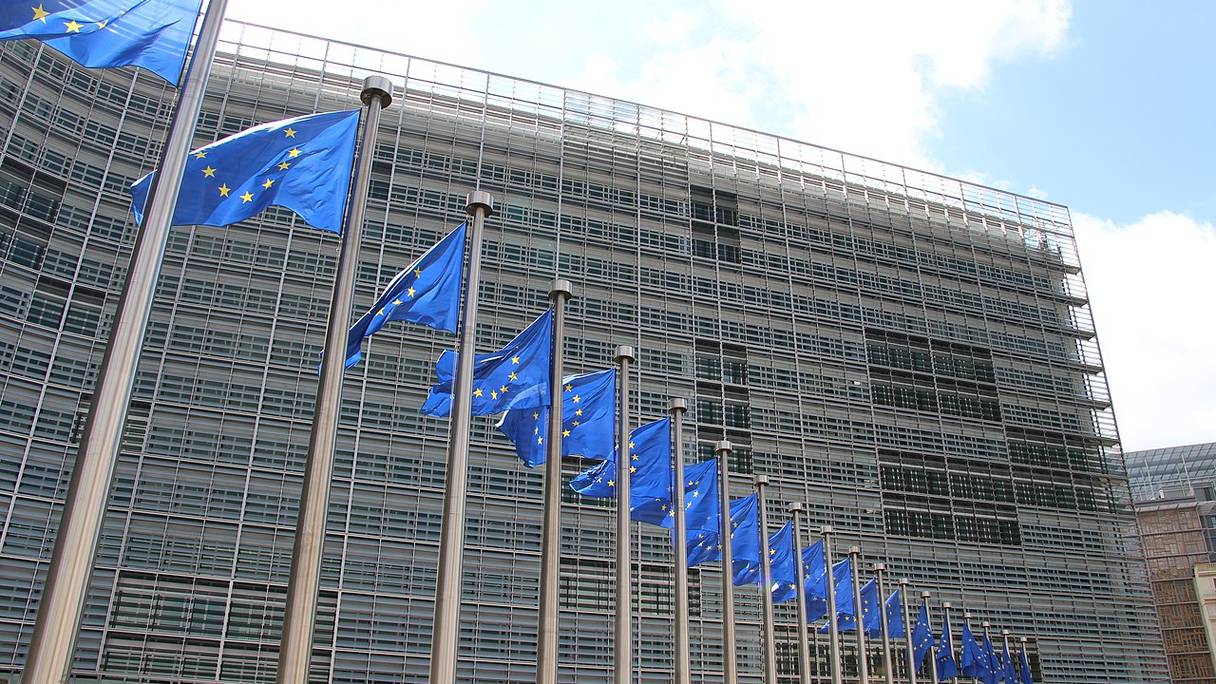 Le bâtiment abritant la Commission européenne, à Bruxelles. 
