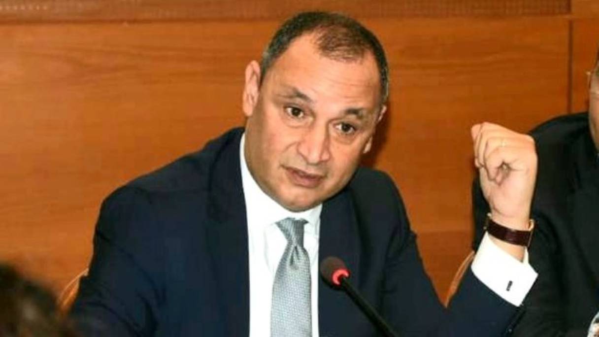 Ryad Mezzour, ministre de l'Industrie et du Commerce.
