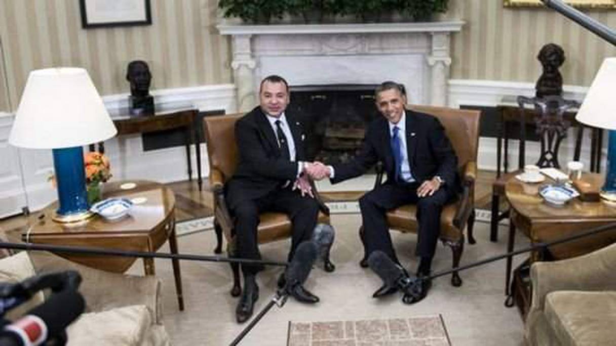 Mohammed VI et Barack Obama: rencontre au sommet entre deux grands leaders, à la mi-novembre 2013, à Washington.
