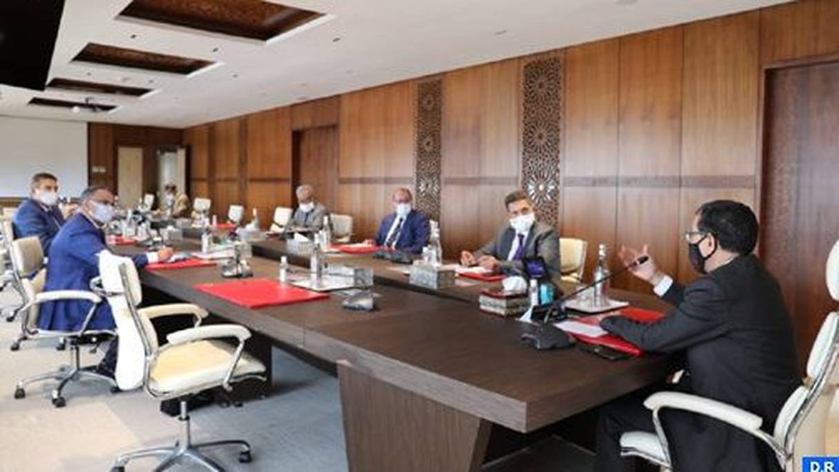 El Othmani et Amzazi, le 7 août à Rabat, en réunion avec deux instances de l'enseignement privé.

