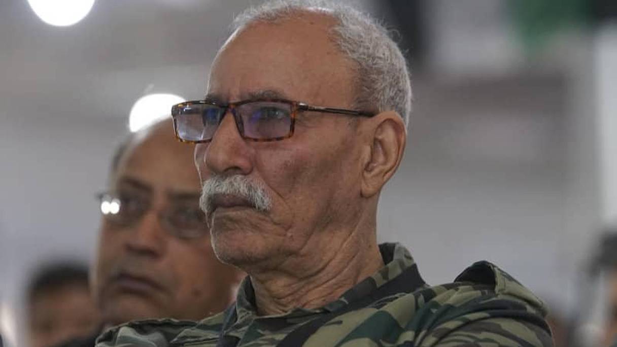 Le chef du front Polisario, Brahim Ghali.

