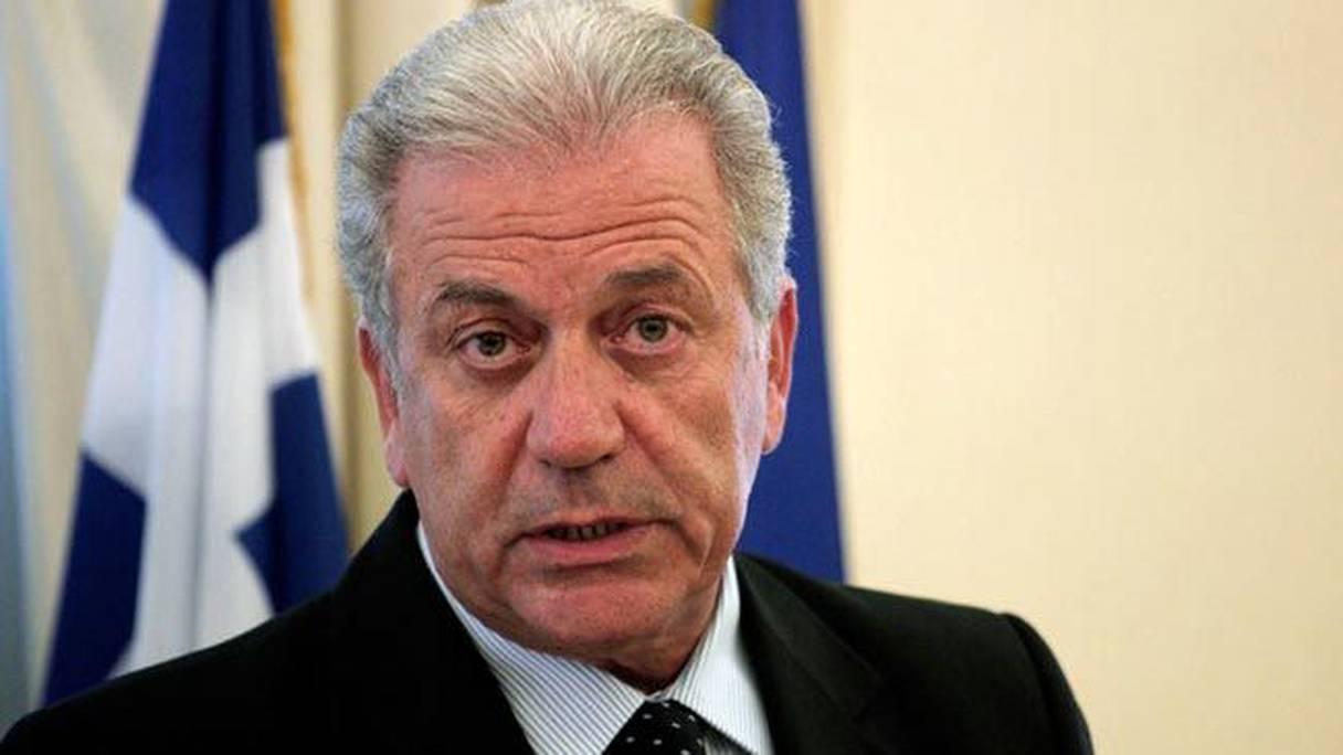 Dimitris Avramopoulos, commissaire européen en charge de la Migration et des affaires intérieures.
