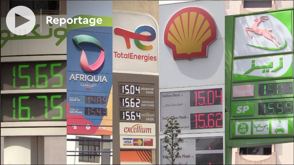 Le prix des carburants à la pompe a baissé d'environ 1 dirham pour le litre d'essence et de 60 centimes pour le litre de diesel, lundi 1er août 2022.
