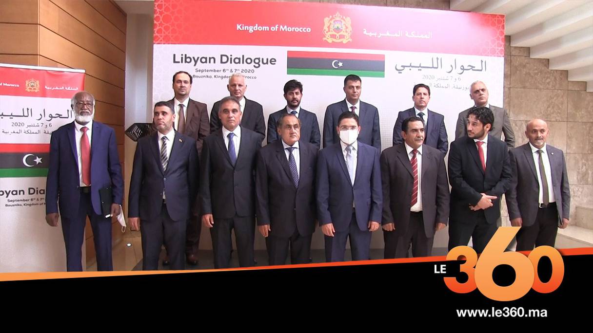 Nasser Bourita ouvre à Bouznika, le 6 septembre 2020, le premier dialogue parlementaire inter-libyen.
