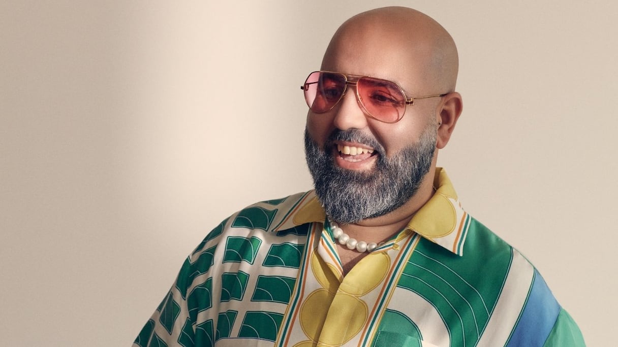 Charaf Tajer, créateur franco-marocain, fondateur de la marque de mode Casablanca.