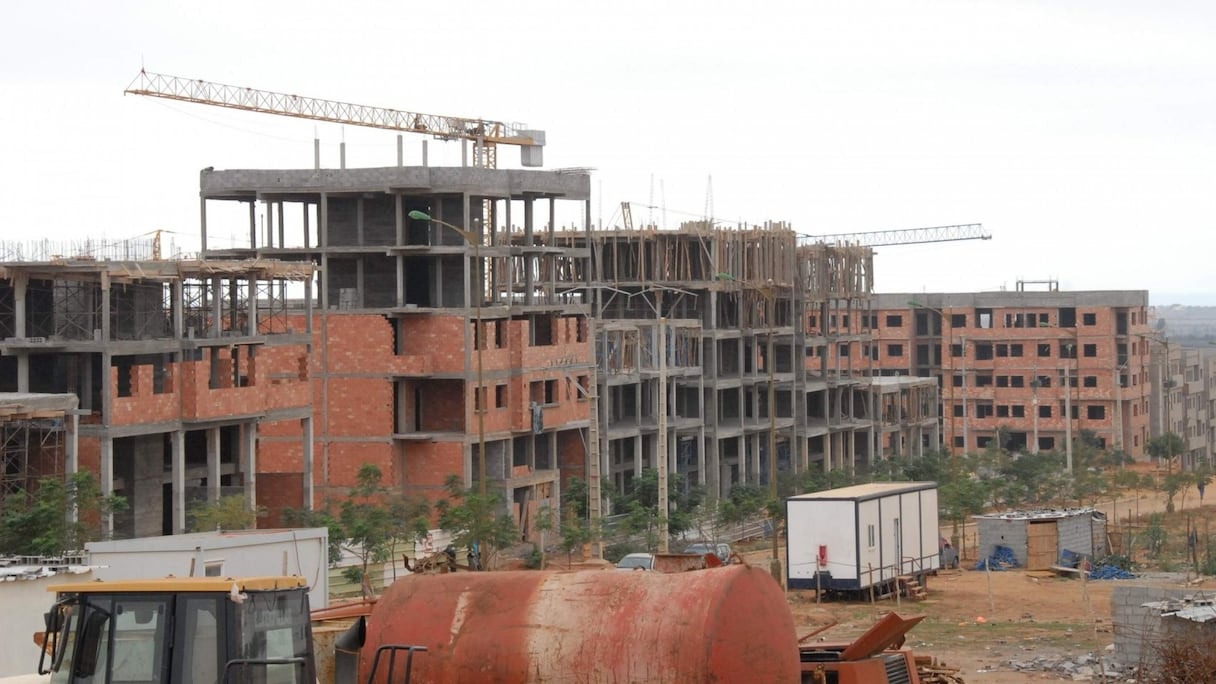 Chantier immobilier.