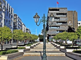 Centre-ville de Rabat, quartier Hassan.