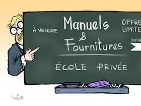 Dessin de Khalid Gueddar.