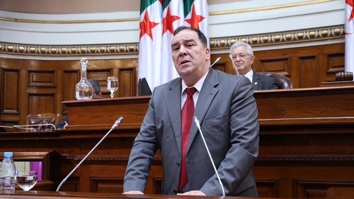 Mohamed Meziane, ministre de la Communication algérien.