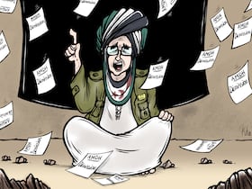 Dessin de Khalid Gueddar.