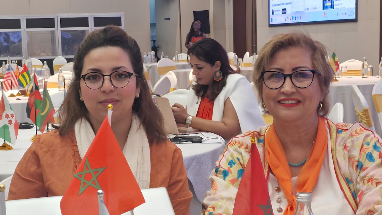 La délégation marocaine, conduite par Fatiha Otmane