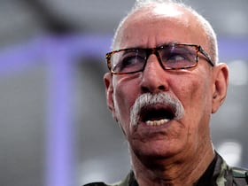 Brahim Ghali, le chef du Polisario.