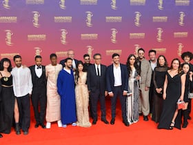 Une belle brochette de stars parle cinéma et FIFM sur le tapis rouge