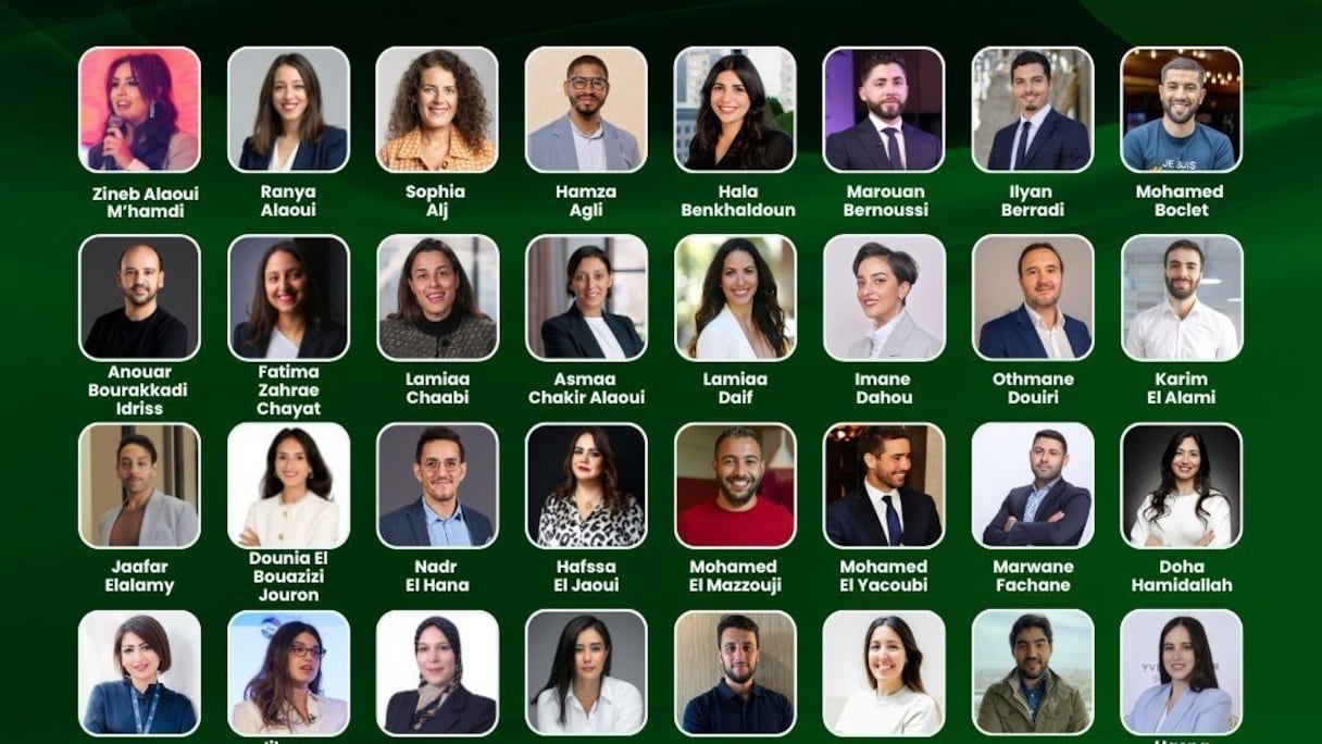 Les 40 jeunes leaders.