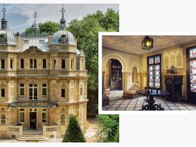 Une partie du château de Monte Christo, demeure d'Alexandre Dumas, dont le salon mauresque, a été restaurée grâce au mécénat du Roi Hassan II.