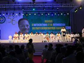 Assises du Parti démocratique gabonais.