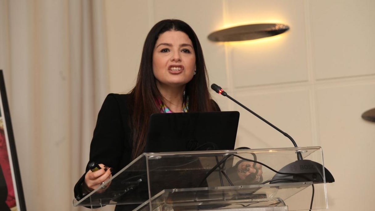 Amina Figuigui, DG de l'Office nationale de la pêche et présidente de l'association du salon Halieutis.