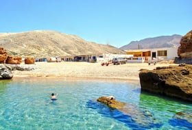 Plage Tcharraba, cap des Trois Fourches (province de Nador).