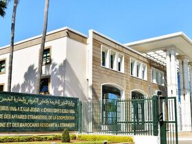 Siège du ministère des Affaires étrangères, de la Coopération africaine et des Marocains résidant à l'étranger, à Rabat.