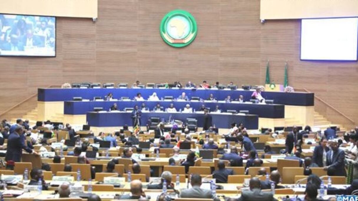 Siège de l'Union africaine, à Addis Abeba.