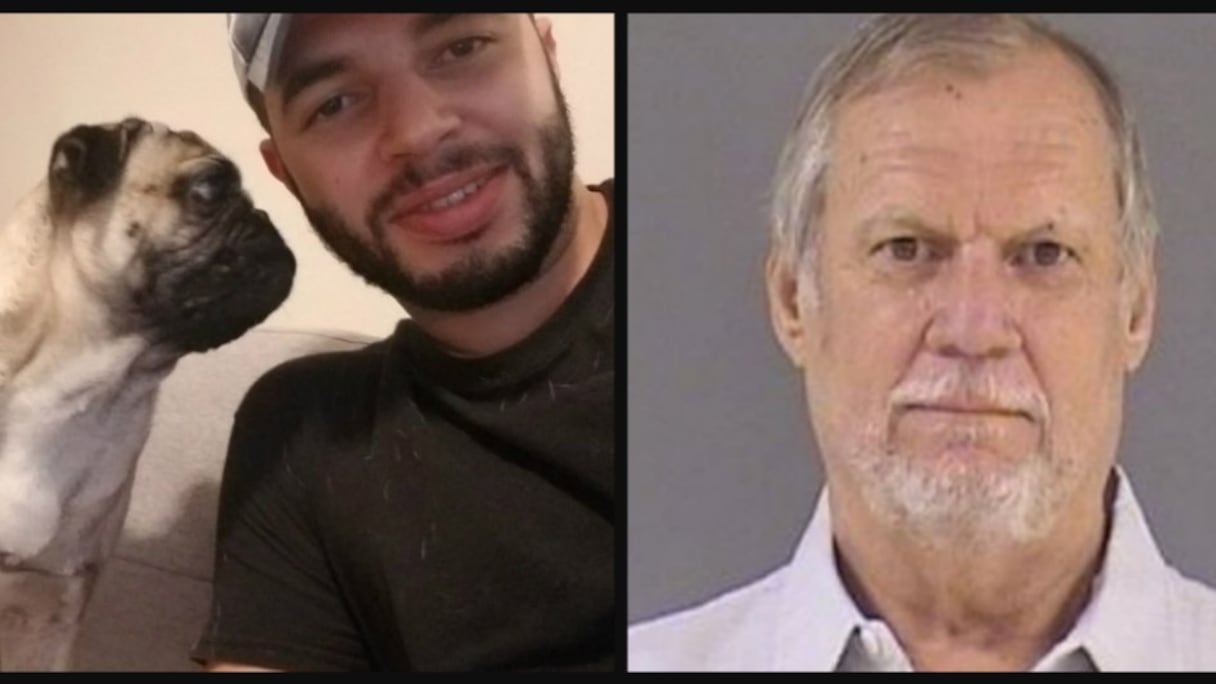 A gauche, Adil Dghoughi. A droite, son meurtrier, Terry Duane Turner.