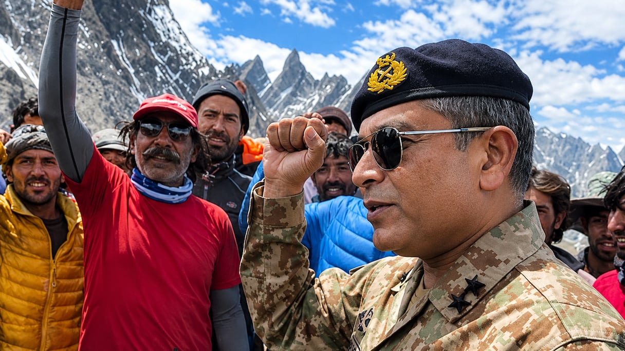 Le général de division pakistanais Jawwad Ahmed.