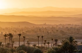 Météo vue du sud du Maroc
