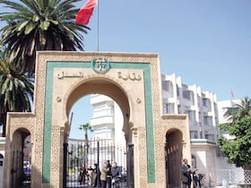 Le ministère de la Justice à Rabat.