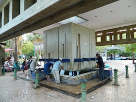 La station thermale de Sidi Harazem.