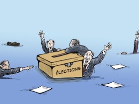 Dessin de Khalid Gueddar.