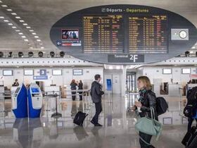 Aéroport Roissy-Charles de Gaulle (France).