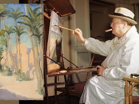 La première rétrospective dédiée à Winston Churchill consacre ses toiles marocaines