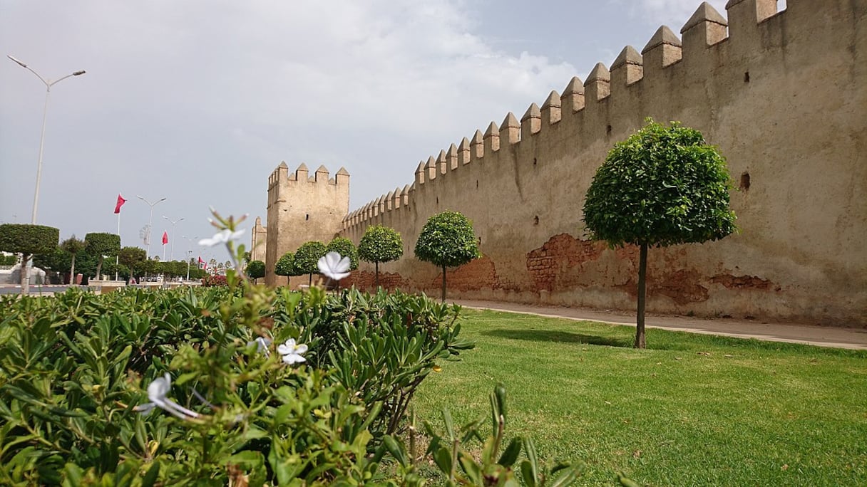 L'enceinte de la médina de Salé.