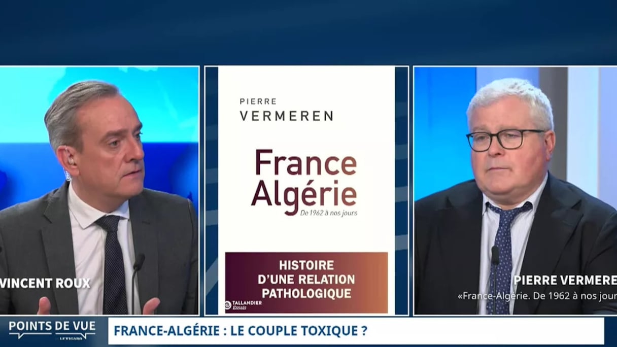 Pierre Vermeren, Historien et auteur de «France-Algérie : relation pathologique» (éd. Tallandier), était l''invité de Vincent Roux dans "Points de Vue", le 20 mars 2026.